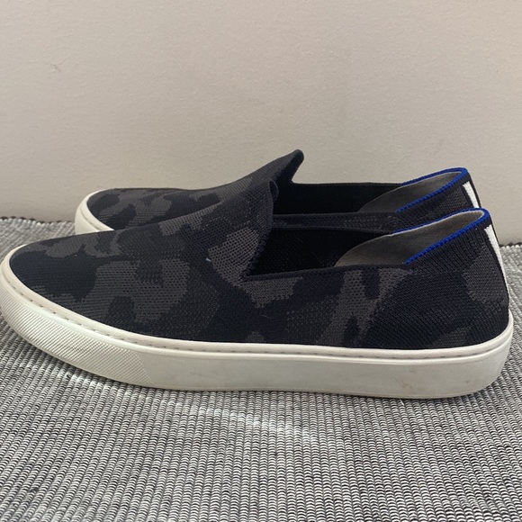 Rothy's Slip On Sneakers - Grey Camo size 7.5 - Picture 6 of 8